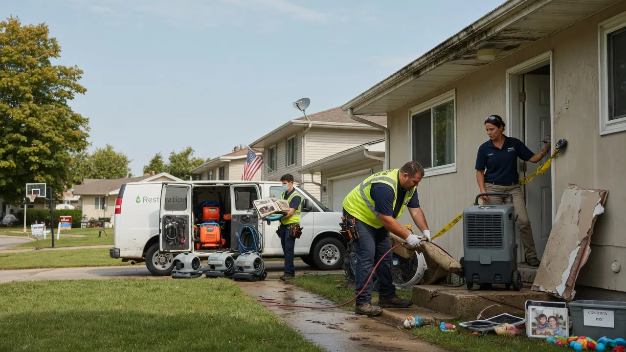 Water Damage Restoration in Port William, OH near me